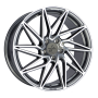 Jante aluminium Keskin KT20 Future, 8,5x20 ET45 5x112 72,6, palladium front polish