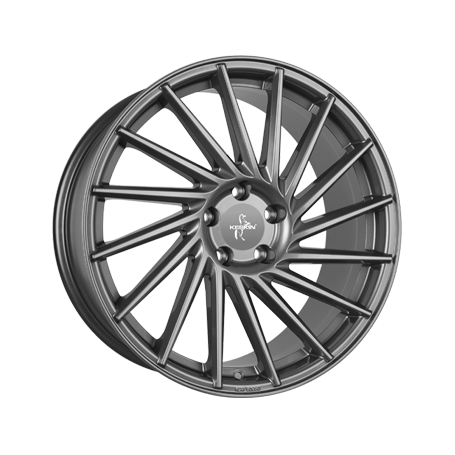 Jante aluminium Keskin KT17 Hurricane, 8x18 ET40 5x114,3 72,6, palladium painted