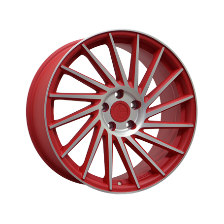 Jante aluminium Keskin KT17 Hurricane, 8,5x19 ET45 5x112 72,6, matt red front polish