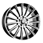 Jante aluminium Keskin KT18 Turbo, 9,5x19 ET42 5x112 66,6, black front polish