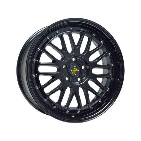 Jante aluminium Keskin KT22 Retro, 8x18 ET30 5x112 72,6, matt black painted
