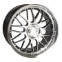 Jante aluminium Keskin KT4 New Racer, 9x17 ET30 5x100 72,6, schwarz frontpoliert