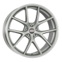 Jante aluminium BBS CI-R, 9,5x19 ET40 5x114,3 82, platinum silber