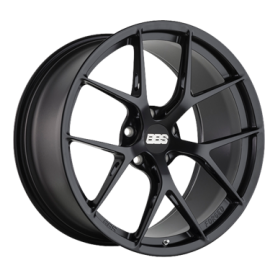 Jante aluminium BBS FI-R, 9,5x20 ET25 5x112 82, schwarz matt