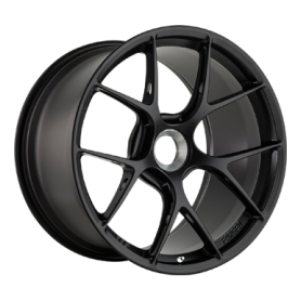 Jante aluminium BBS FI-R ZV, 9,5x20 ET50 5x130 84, schwarz matt