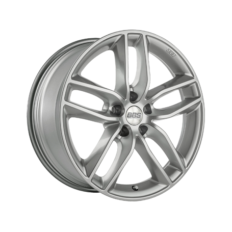 Jante aluminium BBS SX, 8,5x19 ET45 5x114,3 82, brillantsilber