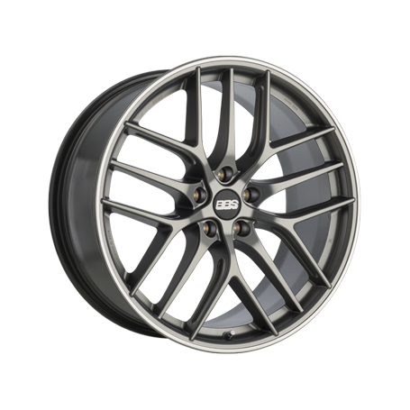 Jante aluminium BBS CC-R, 8x19 ET45 5x120 82, platinum matt