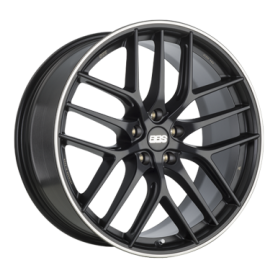 Jante aluminium BBS CC-R, 9x19 ET48 5x120 82, schwarz matt