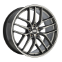 Jante aluminium BBS CC-R, 8,5x20 ET32 5x120 82, platinum matt
