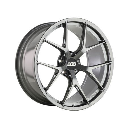Jante aluminium BBS FI-R, 8,5x19 ET43 5x112 82, platinum silber