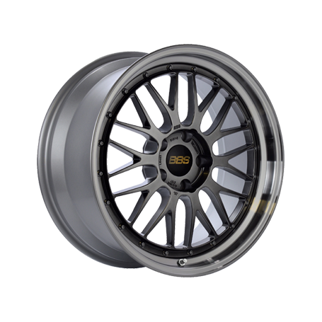 Jante aluminium BBS Le Mans, 10x19 ET25 5x120 82, schwarz diamant-gedreht