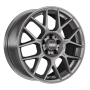 Jante aluminium BBS XR, 7,5x17 ET45 5x120 82, platinum silber