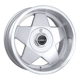 Jante aluminium Borbet A, 9x16 ET15 4x108 72,6, silver polished