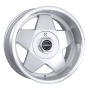 Jante aluminium Borbet A, 9x16 ET15 5x100 64, silver polished