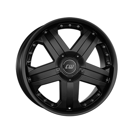 Jante aluminium Borbet CWB, 8x18 ET53 5x130 71,6, black matt