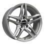 Jante aluminium Borbet XR, 7x16 ET31 5x120 72,5, brillant silver