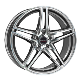 Jante aluminium Borbet XRT, 9,5x20 ET35 5x120 72,5, graphite polished