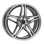 Jante aluminium Borbet XRT, 9,5x20 ET35 5x120 72,5, graphite polished