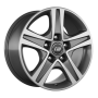 Jante aluminium Borbet CWD, 6x15 ET68 5x118 71,1, mistral anthracite polished glossy