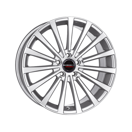 Jante aluminium Borbet BLX, 8,5x18 ET20 5x120 72,5, brillant silver
