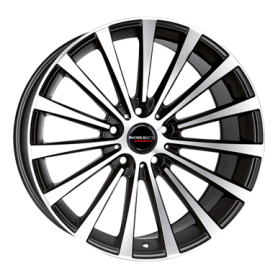 Jante aluminium Borbet BLX, 8,5x19 ET45 5x108 72,5, black polished matt