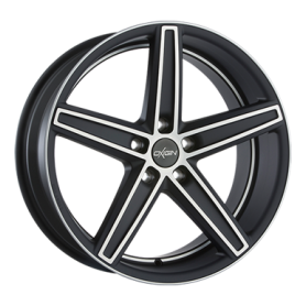 Jante aluminium Oxigin 18 Concave, 10x22 ET20 5x112 66,6, black full polish matt