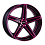 Jante aluminium Oxigin 18 Concave, 10x22 ET20 5x112 66,6, pink polish