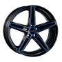 Jante aluminium Oxigin 18 Concave, 10x22 ET40 5x114,3 72,6, blue polish