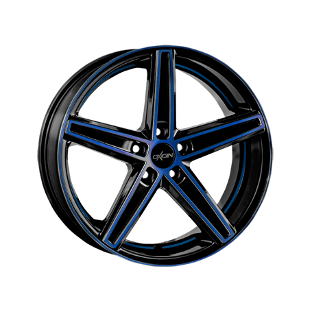 Jante aluminium Oxigin 18 Concave, 10x22 ET45 5x108 72,6, blue polish