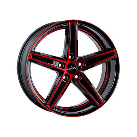Jante aluminium Oxigin 18 Concave, 7,5x17 ET42 5x115 70,3, red polish