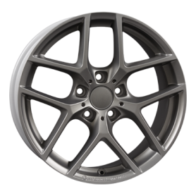 Jante aluminium Borbet Y, 7x16 ET40 5x120 72,5, titan matt BMW