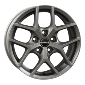 Jante aluminium Borbet Y, 7x16 ET49 5x112 66,5, titan matt