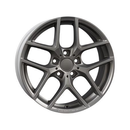 Jante aluminium Borbet Y, 7,5x17 ET32 5x120 72,5, titan matt BMW