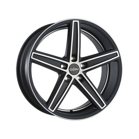 Jante aluminium Oxigin 18 Concave, 7,5x18 ET52 5x112 66,6, black full polish matt HD