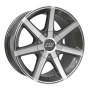 Jante aluminium Borbet CWE, 7x16 ET35 5x108 65,1, mistral anthracite glossy polished