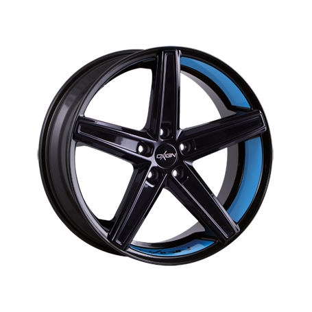Jante aluminium Oxigin 18 Concave, 7,5x19 ET45 5x120 72,6, foil blue Felgenbett