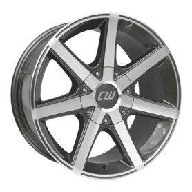 Jante aluminium Borbet CWE, 7x16 ET40 5x114,3 60,1, mistral anthracite glossy polished