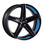 Jante aluminium Oxigin 18 Concave, 7,5x19 ET51 5x112 57,1, foil blue Felgenbett