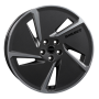 Jante aluminium Borbet AE, 7,5x20 ET45 5x112 72,5, mistral anthracite polished glossy