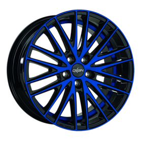 Jante aluminium Oxigin 19 Oxspoke, 7,5x17 ET35 5x112 66,6, blue polish