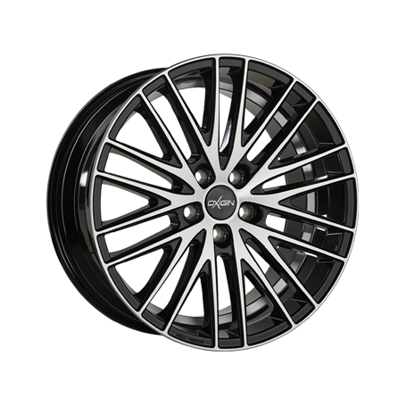 Jante aluminium Oxigin 19 Oxspoke, 7,5x17 ET45 5x120 72,6, black full polish