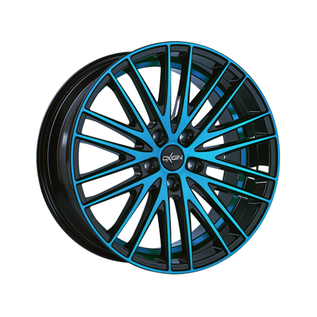 Jante aluminium Oxigin 19 Oxspoke, 8,5x18 ET35 5x114,3 72,6, light blue polish