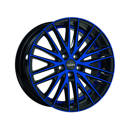 Jante aluminium Oxigin 19 Oxspoke, 8,5x18 ET40 5x112 66,6, blue polish
