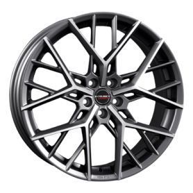 Jante aluminium Borbet BY, 8,5x21 ET40 5x114,3 72,5, titan polished matt