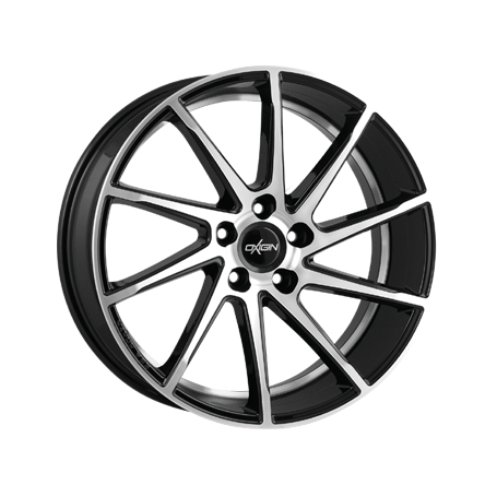Jante aluminium Oxigin 20 Attraction, 10,5x20 ET24 5x114,3 72,6, black full polish HD