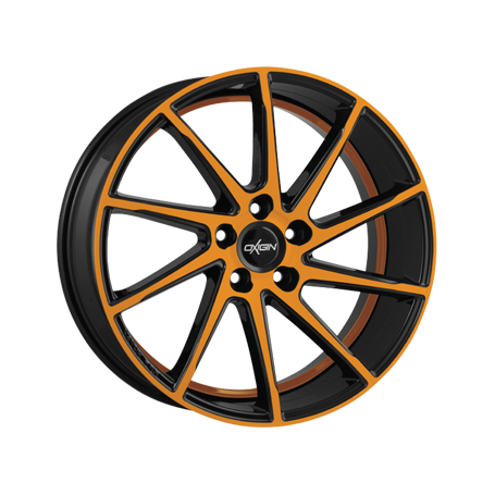 Jante aluminium Oxigin 20 Attraction, 10,5x20 ET40 5x120 76,9, orange polish