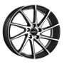 Jante aluminium Oxigin 20 Attraction, 8,5x18 ET35 5x120 72,6, black full polish HD