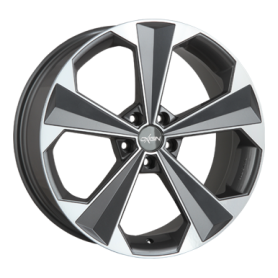 Jante aluminium Oxigin 22 OXRS, 9x20 ET45 5x108 72,6, titan polish
