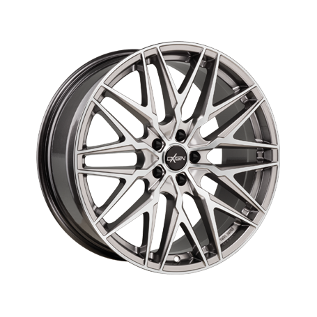 Jante aluminium Oxigin 25 Oxcross, 10,5x20 ET35 5x120 76,9, hyper silver polish