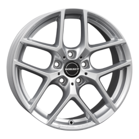 Jante aluminium Borbet Y, 7x16 ET40 5x120 72,5, crystal silver BMW